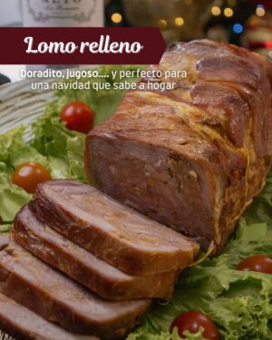 Lomo de cerdo relleno