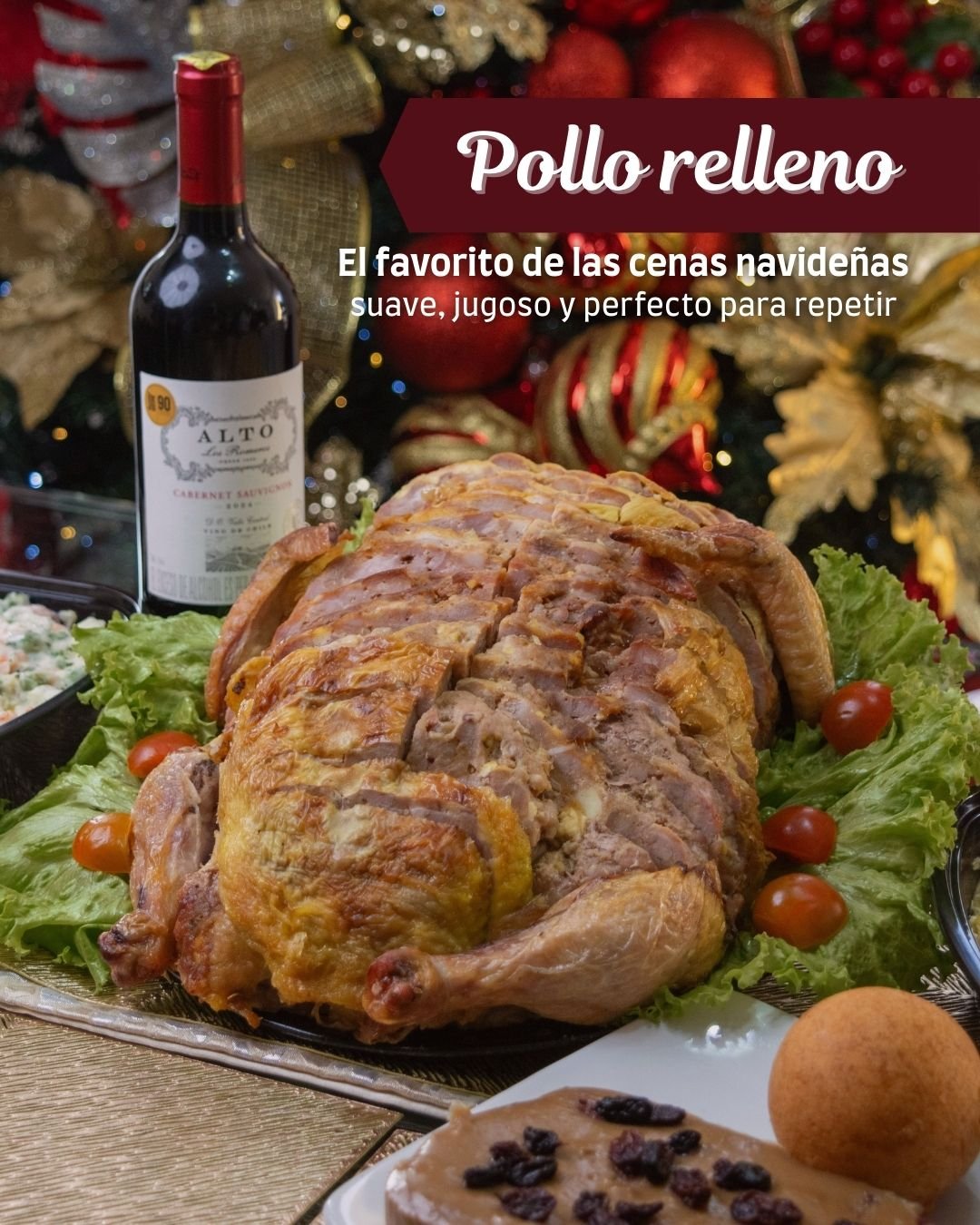 Pollo relleno